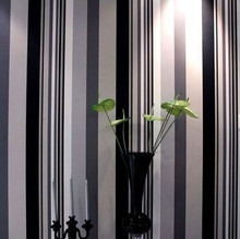 Shangya-brief-black-and-white-vertical-stripe-wallpaper-tv-background ...