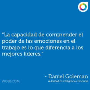 Quote por Daniel Goleman #WOBI