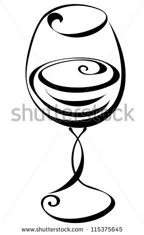 Stock Vector Grape And Wine
