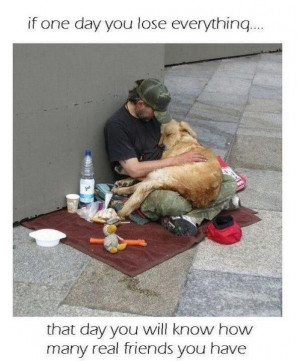 Thread: animals are the only things guaranteed to love you forever