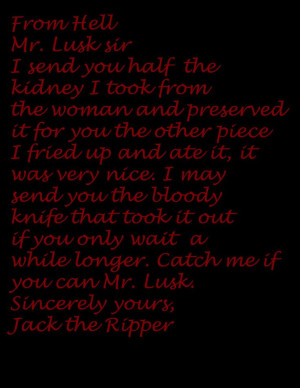 jack the ripper art | Jack the Ripper From Hell by slipknot200 on ...