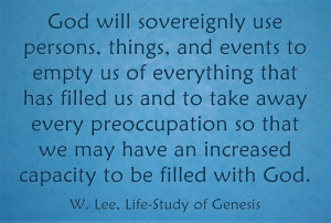 Maturity is Being Emptied to have an Increased Capacity to be Filled ...