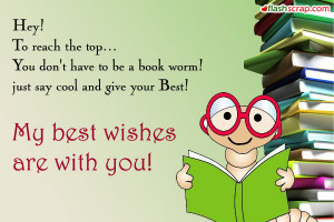 Exam Wishes Orkut Scraps and Exam Wishes Facebook Wall Greetings