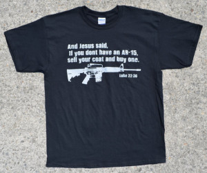 Shirt: Pro-Gun Jesus 