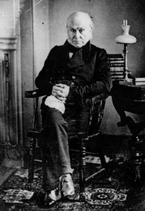 day before he died, John Quincy Adams wrote this:“John Quincy Adams ...