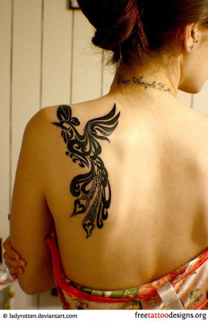 Beautiful Shoulder Blade Tattoos Her shoulder blade #tattoo