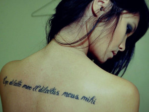 style font this is a meaningful quote tattoo for a girl s upper back