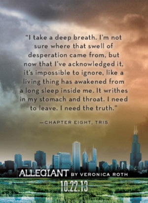 The Divergent Trilogy: Allegiant Quotes