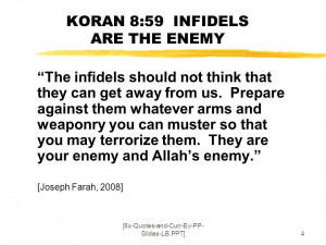 6x-Quotes-and-Curr-Ev-PP- Slides-LB.PPT]4 KORAN 8:59 INFIDELS ARE THE ...
