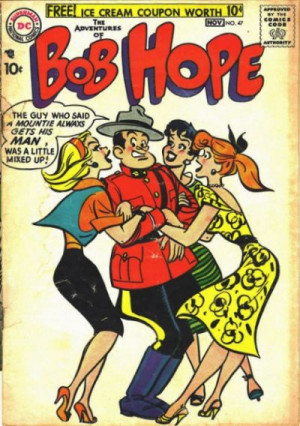 Cover for Adventures of Bob Hope #47 (1957)