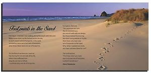 Huge-Footprints-In-The-Sand-Wall-Quotes-Framed-Canvas-Gallery-Wrap-30 ...