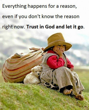 Trust In God And Let It Go