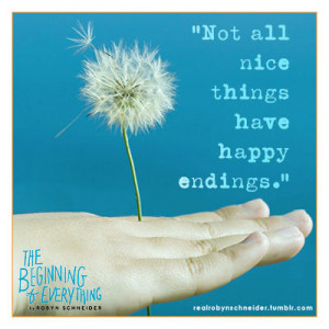 The Beginning of Everything | Robyn Schneider | Quote Graphics