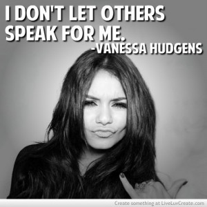 Vanessa Hudgens Actual Quote She Posted On Facebook A While Ago ...