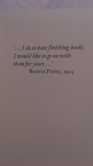 Beatrix Potter (sometimes with a really good one .... I will read only ...