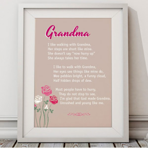 Love Walking With Grandma