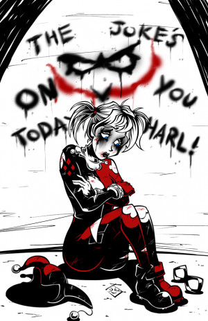 Sad Harley by hooksnfangs