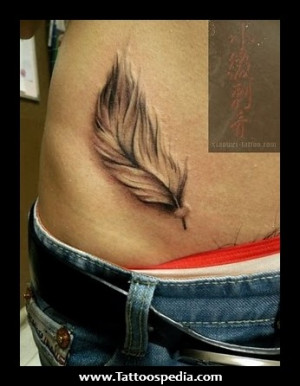 Feather Tattoo With Quote To match feather tattoos