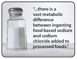 Sodium Foods Food based sodium and