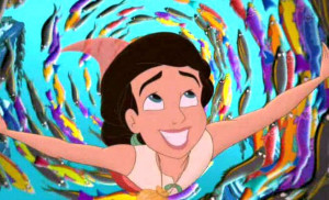 the little mermaid 2 melody feet