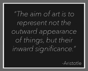 Aristotle Art Quote