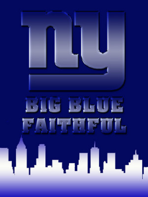 New York Giants - Big Blue Faithful - new-york-giants Fan Art