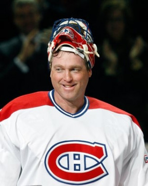 ... Patrick Roy responding to Jeremy Roenick during the NHL playoffs
