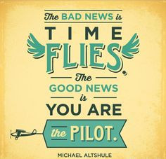 are the pilot.