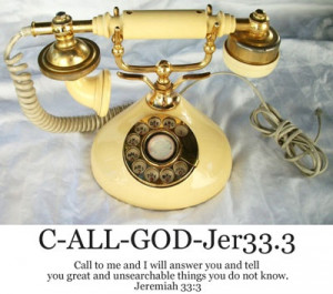 God's Phone Number :-)