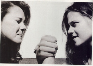 New/Old Photo of Kristen with Elizabeth Perkins in 2004