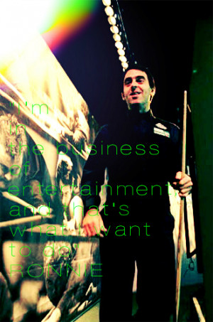 One of Ronnie O’Sullivan quotes.
