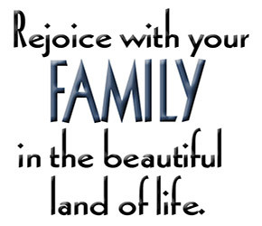 rejoice beautiful family quotes