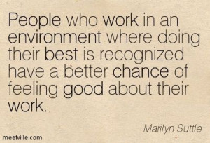 Positive Quotes For Work Environment Quotation-Marilyn-Suttle-