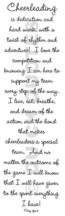 of you cheer stuff cheerleading ideas cheer quotes cheerleading quotes ...