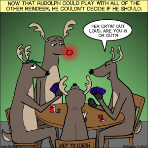 REINDEER GAMES, FRIDAY FUNNY