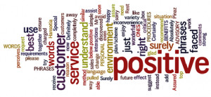 The Top 25 positive words and phrases