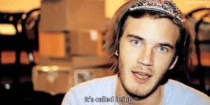 ... pewdiepie, awesome, quotes, love, lol, fabulous, cute, quote