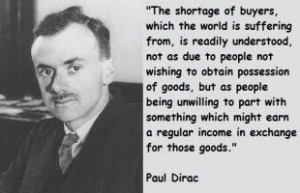 Paul Dirac's quote