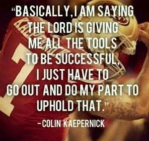 Colin Kaepernick Quotations