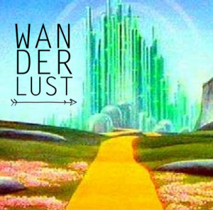 Wizard of oz adventuring wanderlust yellow brick road