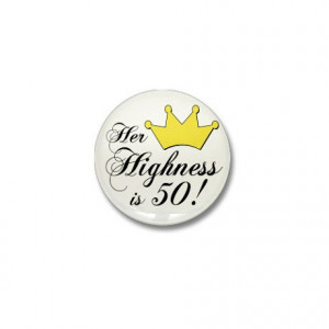 50Th Gifts > 50Th Buttons > 50th birthday gifts women Mini Button