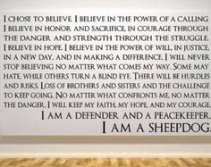Am A Sheepdog Police Law Enforcement Quote Vinyl Wall Decal Thin ...