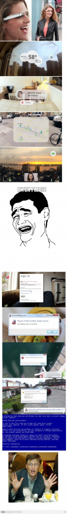 si Google Glasses lo hiciera Microsoft