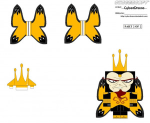 Back to Venture Bros. Cubeecraft Paper Doll Index
