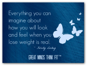 Think Thin Dieting Affirmation: Everything I can imagine about how I ...