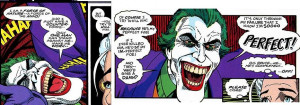 Batman/Joker Relationship on paper and screen