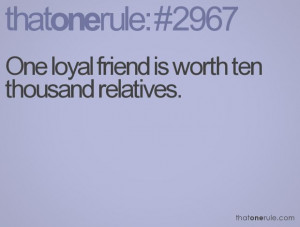 loyal friends