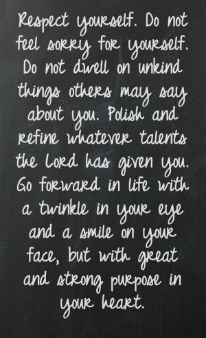 confident in my own identity and knowthat I’m worth everything ...