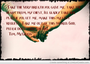 Tim Mcgraw Quote