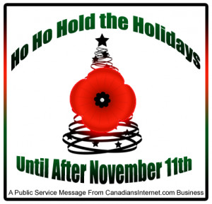 Respect Remembrance Day and Still Beat Online Holiday Shopping ...